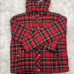 FOREVER21 plaid coat